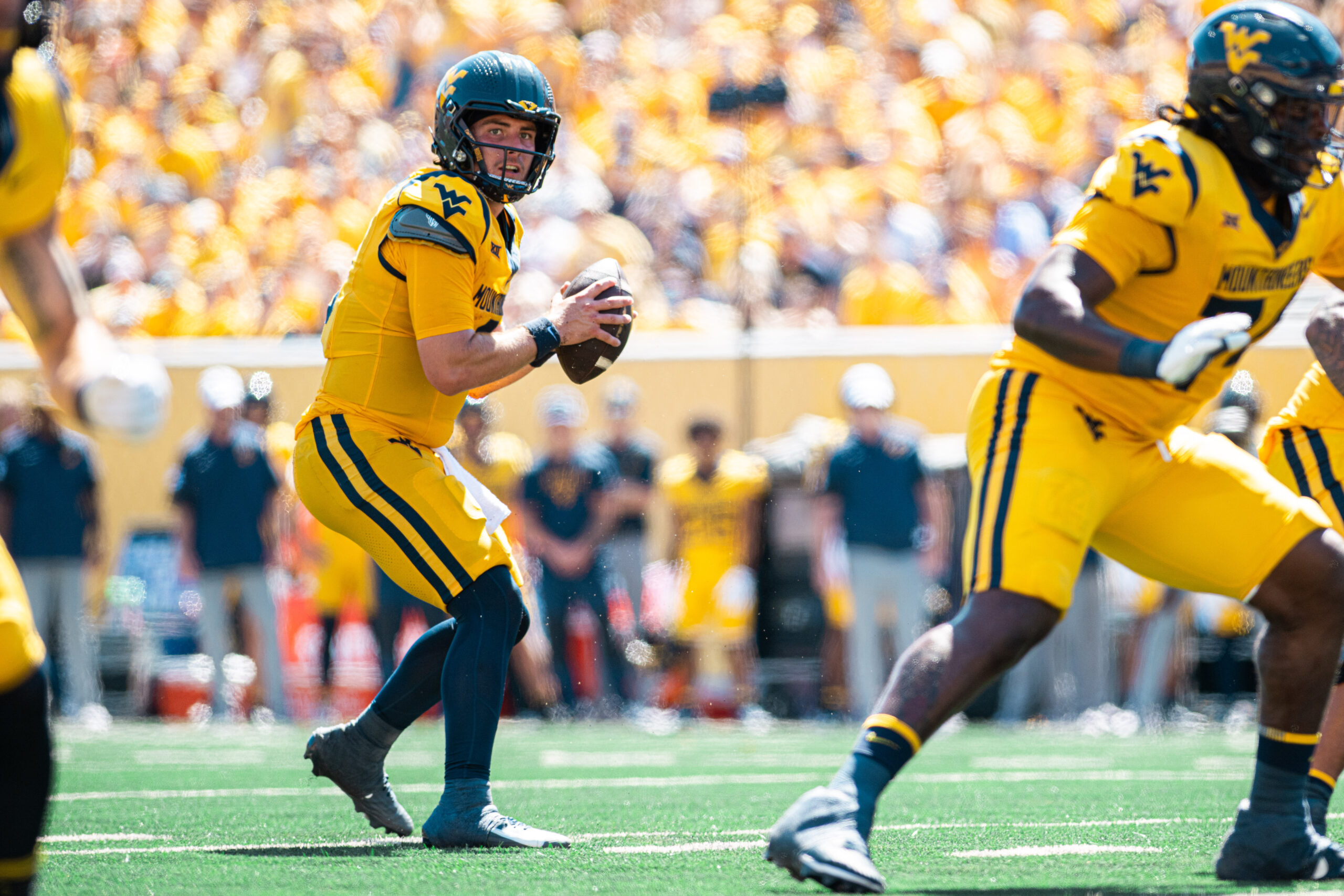 WVU's starting quarterback still up in the air heading into Pitt matchup